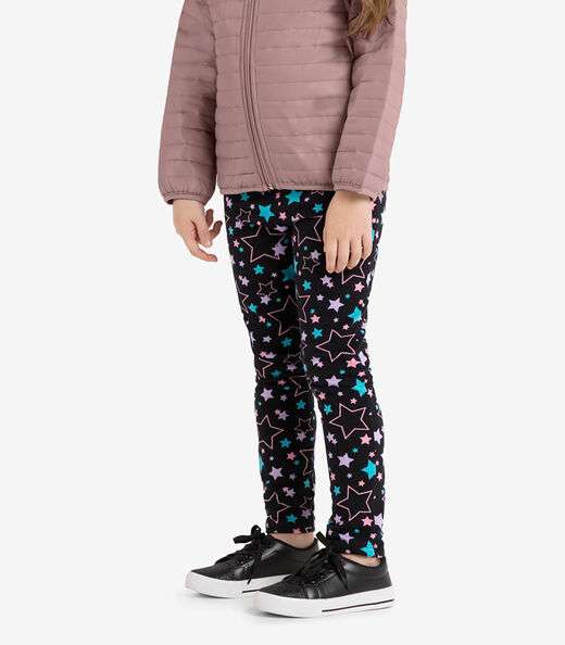 Legging Infantil Estampada Rovi Kids Preto