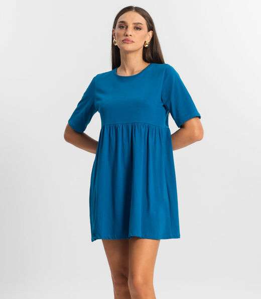 Image_Vestido Feminino Liso Select Azul