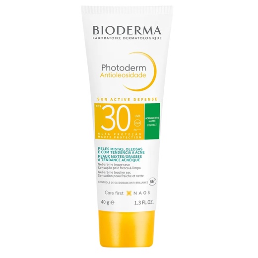 Image_Bioderma Photoderm Antioleosidade Protetor Solar Facial Fps70 sem Cor 40g