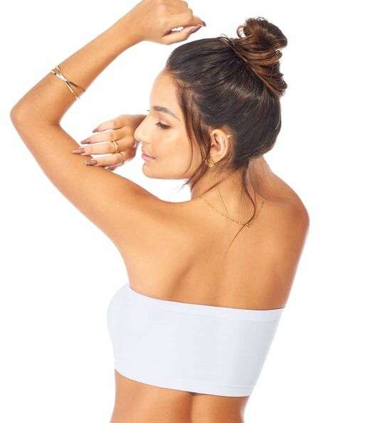 Top Faixa Bojo Removível Sem Costura Zee Rucci Branco