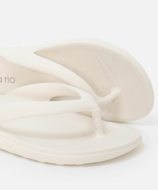 Chinelo Feminino Nuvem Beira Rio Off White