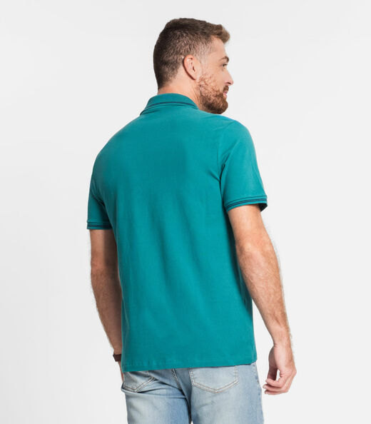 Camisa Polo Masculina Ogochi Preto