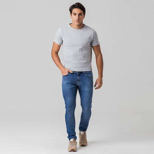 Calça Jeans Super Skinny Masculina Zune