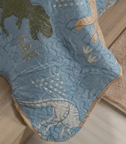 Jogo Cobre Leito Dupla Face Solteiro Bene Casa Azul