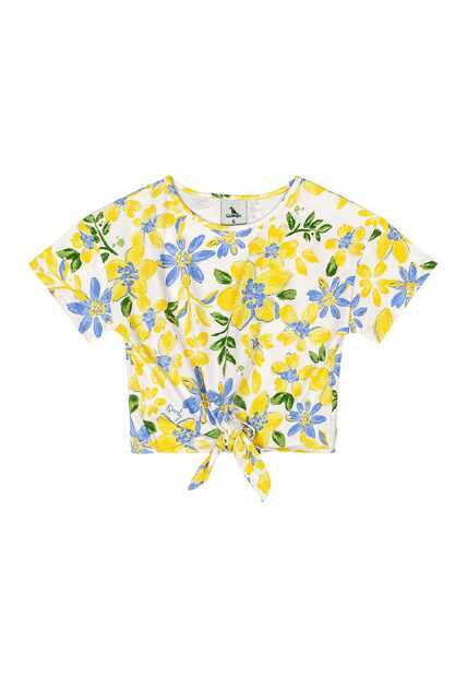 Blusa Infantil Feminino em Cotton Quimby