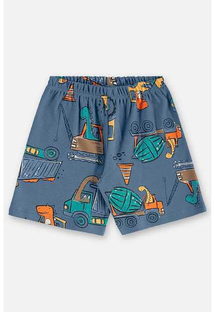 Pijama Infantil Masculino em Suedine Up Baby
