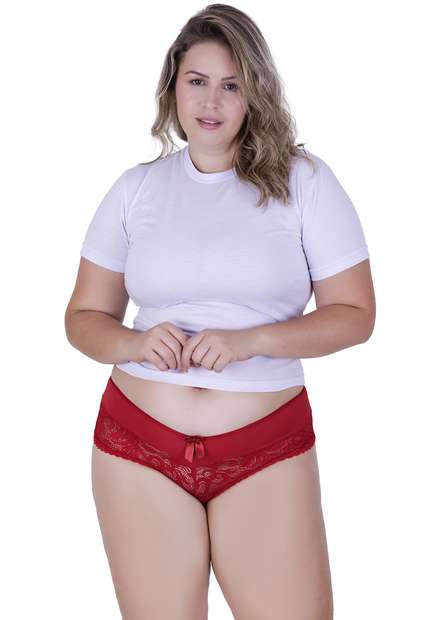Image_Calcinha Graça Plus Size Microfibra Concept Lingerie Vermelho