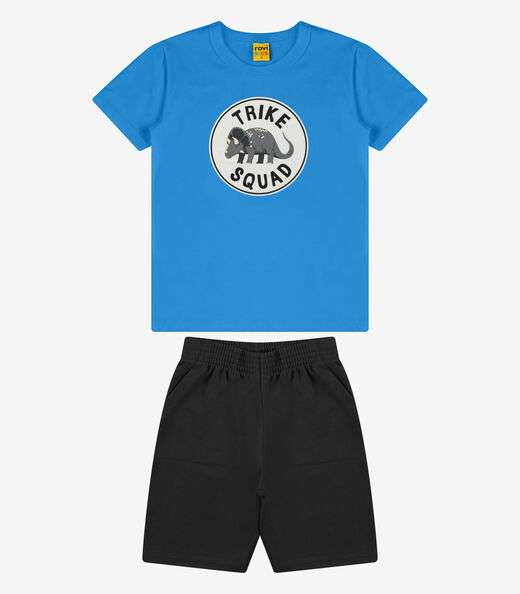 Image_Conjunto Camiseta com Bermuda Menino Rovi Kids Azul