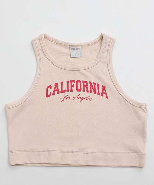 Image_Blusa Juvenil Cropped Regata Marisa Tam 10 a 16 Bege