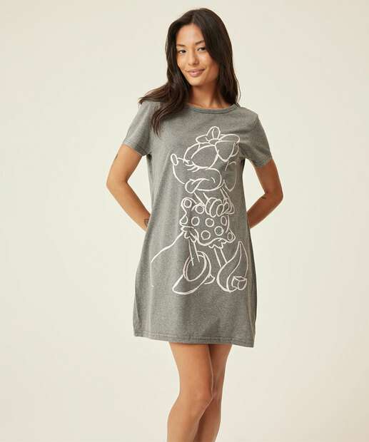 Image_Camisola Estampa Minnie Manga Curta Disney