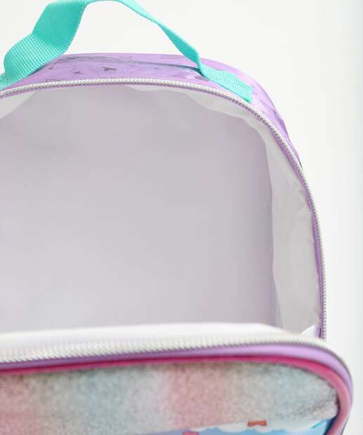 Lancheira Infantil Unicórnio Clio Style Lilás