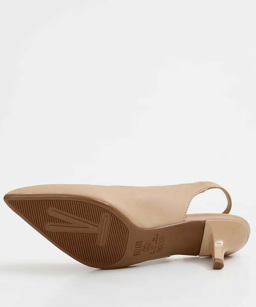 Scarpin Feminino Slingback Salto Fino Vizzano 