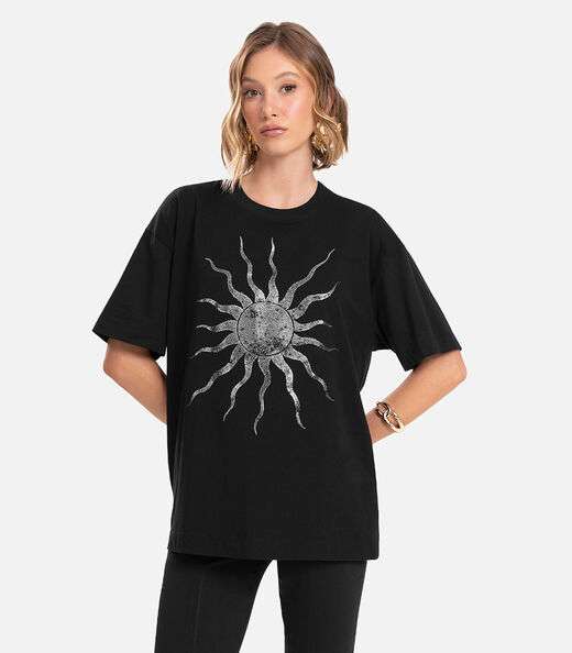 Image_Blusa Feminina Manga Curta Sun Endless Preto