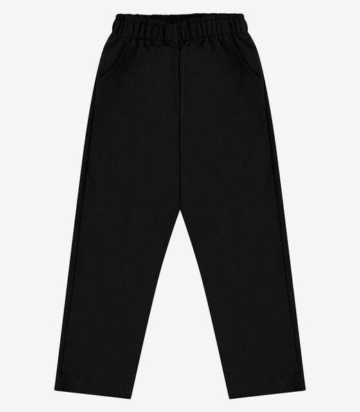 Calça Moletom Menino Rovi Kids Preto