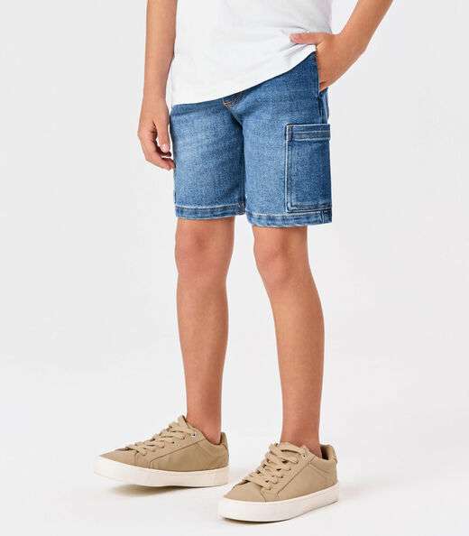 Conjunto Camiseta Com Bermuda Trick Nick Branco