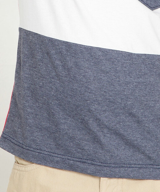 Camiseta Infantil Recorte Bolso Frontal MR Tam 4 a 10