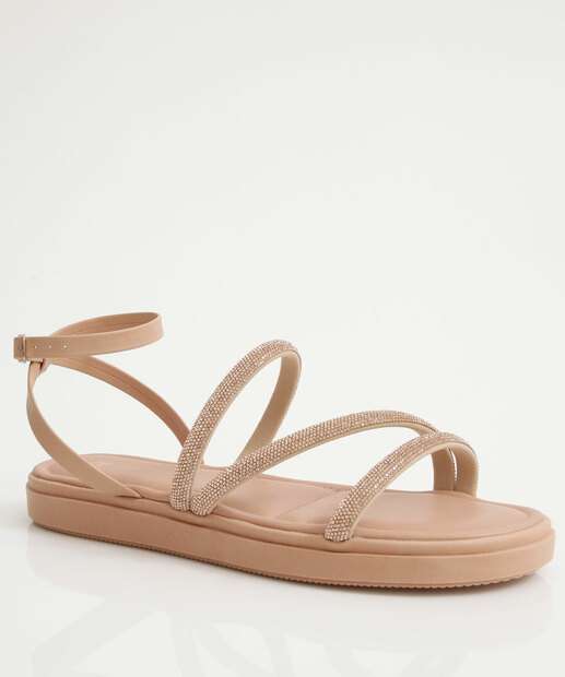 Image_Sandália Feminina Flatform Via Uno Bege