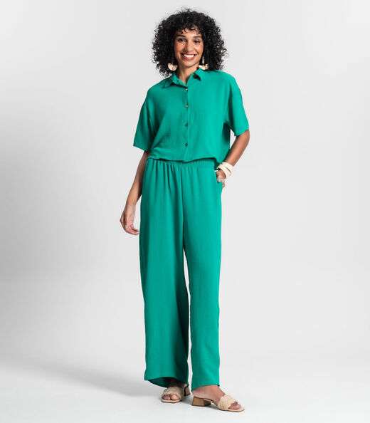 Camisa Feminina Em Air Flow Rovitex Verde