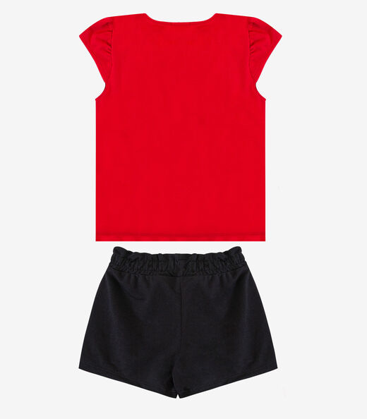 Blusa Feminina Infantil Trick Nick Vermelho