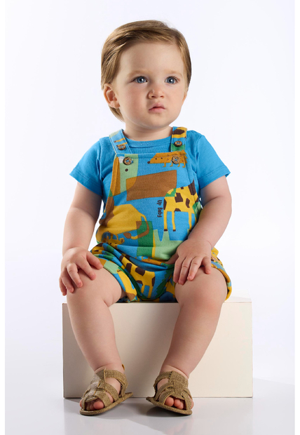 Image_Conjunto Jardineira e Body Bebê Up Baby