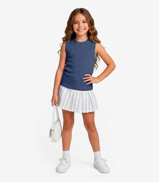 Image_Regata Básica Infantil Lisa Soletex Azul