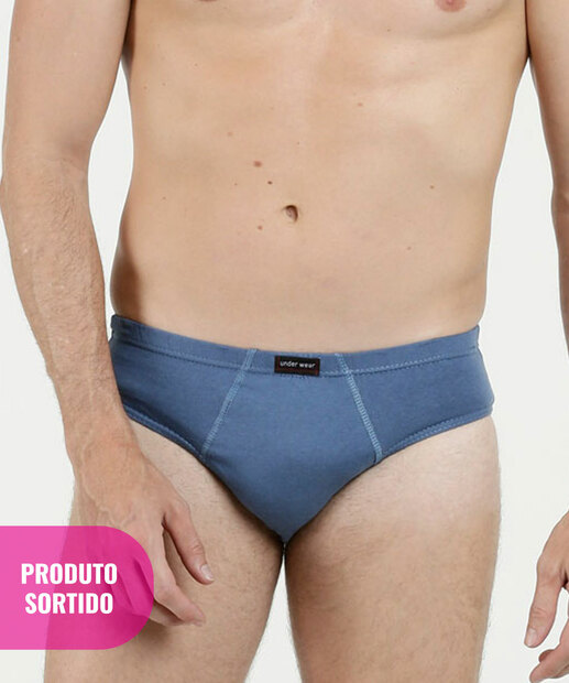 Kit Sortido 7 Cuecas Masculina Slip Marisa