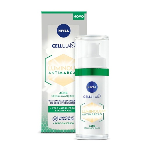 Image_Kit com 2 Unidades de Sérum Antimarcas Nivea Cellular Luminous 630 Acne 30ml