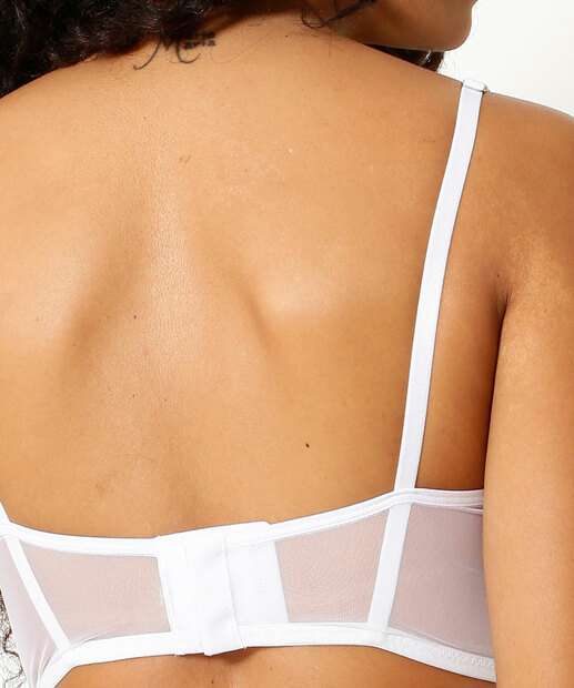 Sutiã Bra Top Renda Bordado Marisa