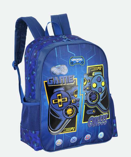 Mochila Infantil Escolar Vídeo Game Up4you