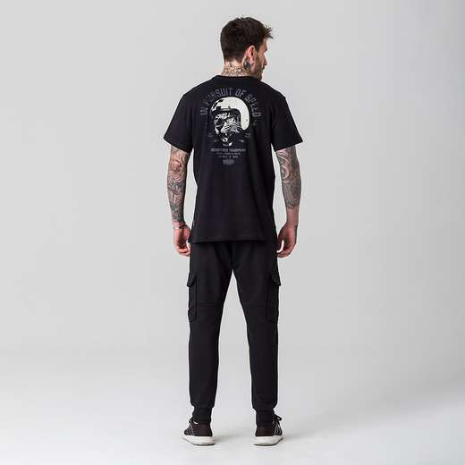 Camiseta Masculina Estampa Rock e Soda