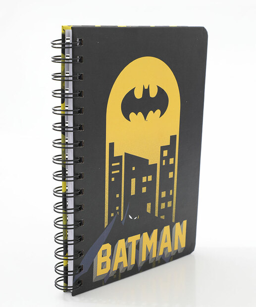Image_Caderneta Anotações Batman Warner Bros Preto