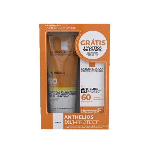 Image_Kit Protetor Solar Anthelios XL Protect La Roche-Posay Corporal FPS50 200ml e Fa