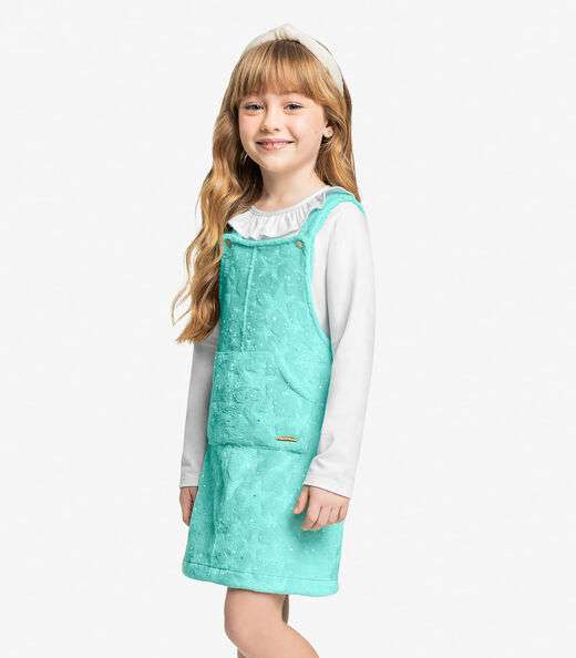 Image_Salopete Infantil Peluciada Com Glitter Trick Nick Azul