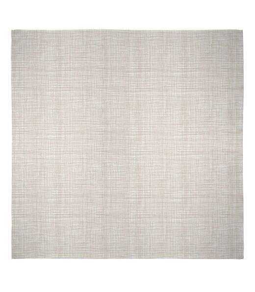 Toalha De Mesa Quadrada 4 Lugares Teka Bege