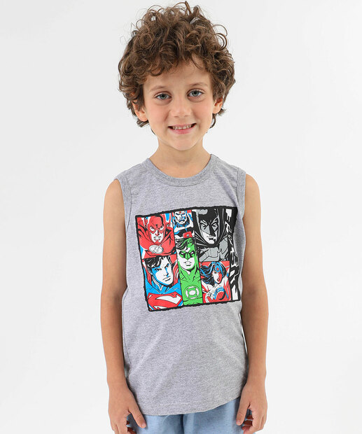 Image_Regata Infantil Masculina Liga da Justiça