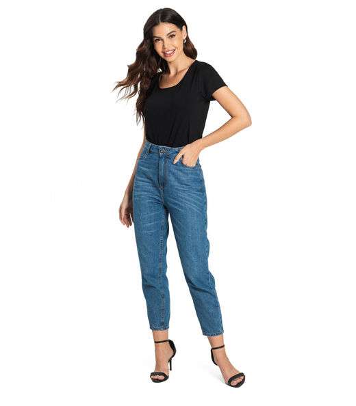Blusa Feminina Viscotorcion Básica Rovitex Preto