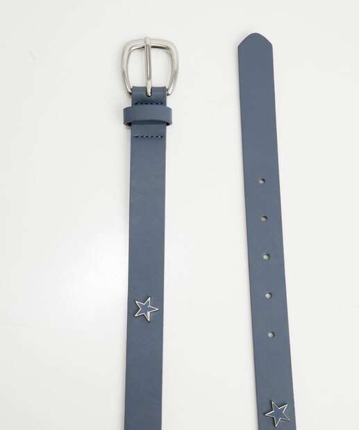 Cinto Feminino Fivela Estrela Marisa Azul