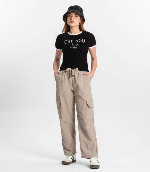 Calça Juvenil Feminina Minty Bege
