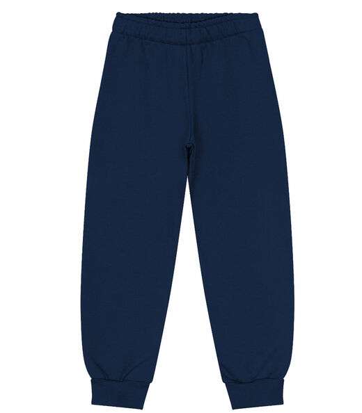 Image_Calça Infantil Moletom Básica Rovitex Kids Azul
