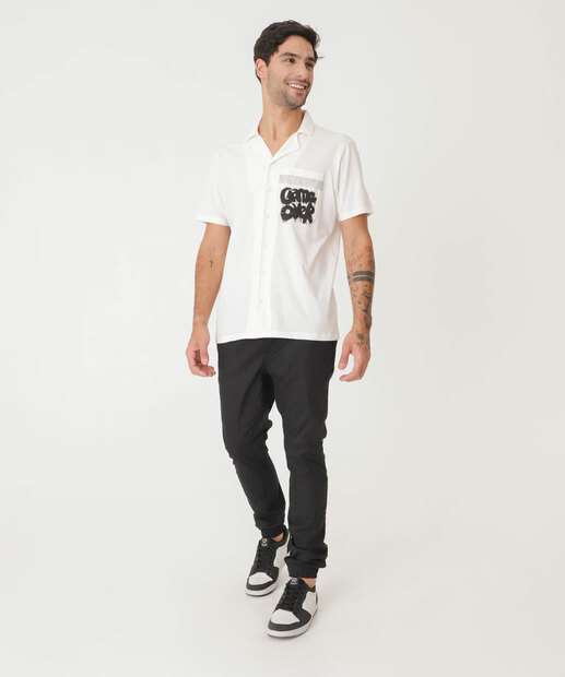 Camisa Masculina Gamer Manga Curta MR