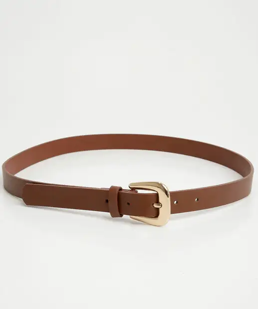 Cinto Feminino Fivela Marisa Marrom