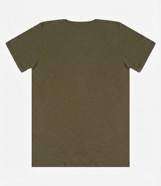 Camiseta Masculina Em Meia Malha Select Verde