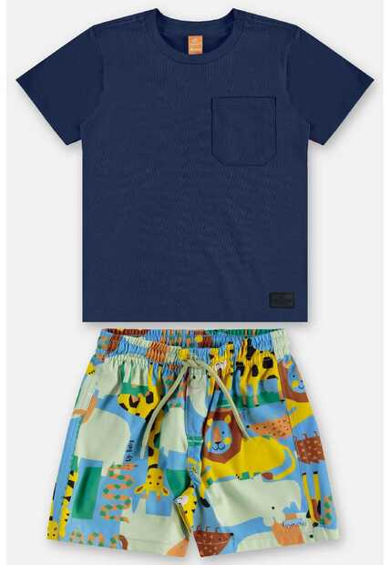 Conjunto Infantil Camiseta e Short Up Baby