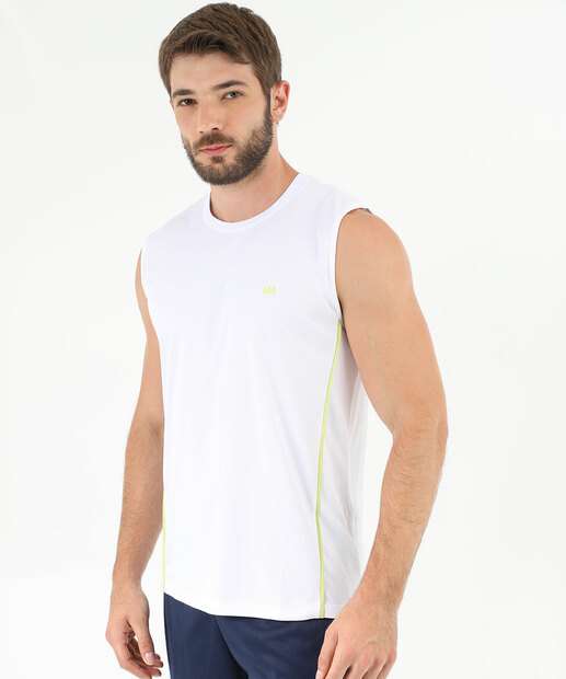 Image_Regata Masculina Fitness Detalhe Viés MR Branco