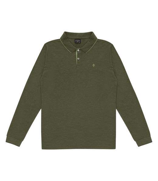 Polo Masculina  Manga Longa Diametro Verde