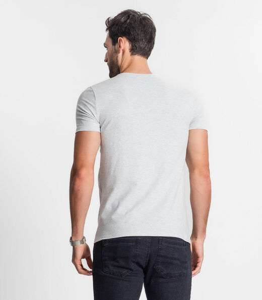 Camiseta Masculina Diametro Cinza
