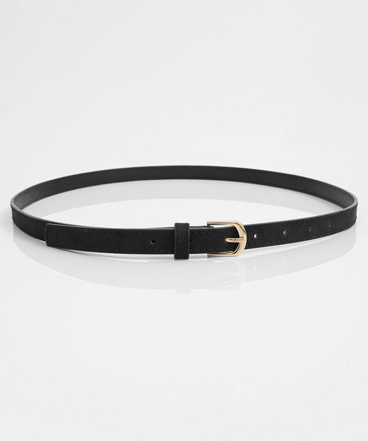 Kit 2 Cintos Feminino Fino Marisa Preto