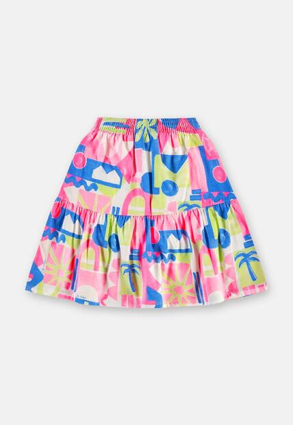 Conjunto Blusa Saia Infantil Midi Up Baby