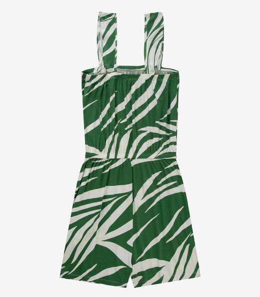 Macaquinho Feminino Curto Infinita Cor Verde