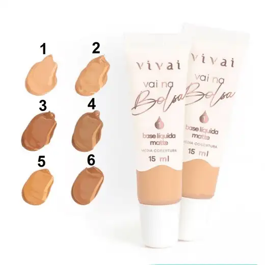 Base Líquida Vai na Bolsa Vivai Cor:03